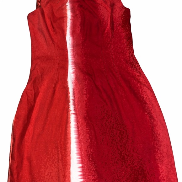 Tahari red dress - Picture 4 of 8